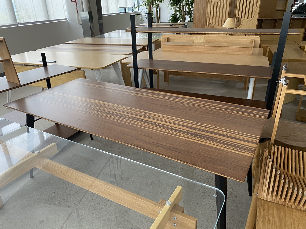 Eco Bamboo Standing Desk Workstation