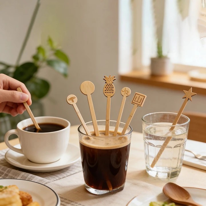 Bamboo Coffee Stirrer