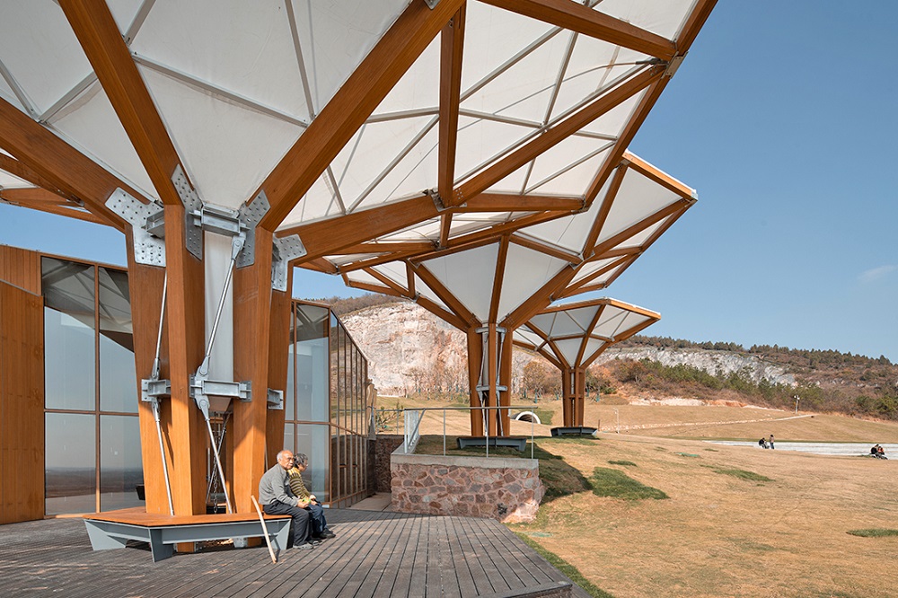 Bamboo Post and Beam