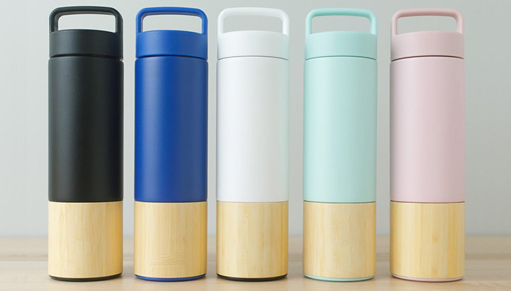 Multi-Layer Rolled Bamboo Office Tumbler Sleeve