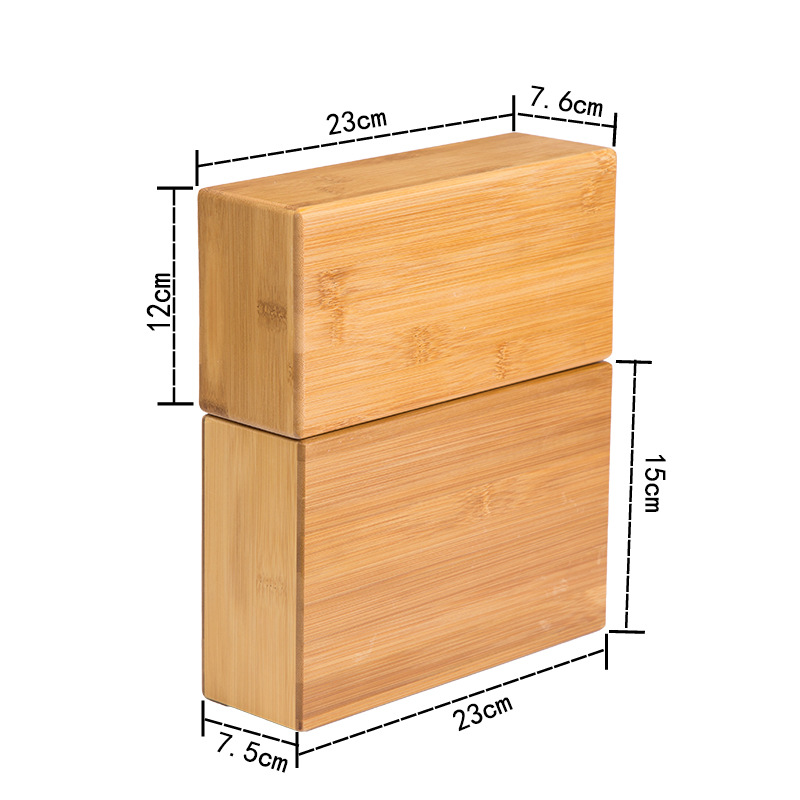 Bamboo Yoga Blocks and Accessories