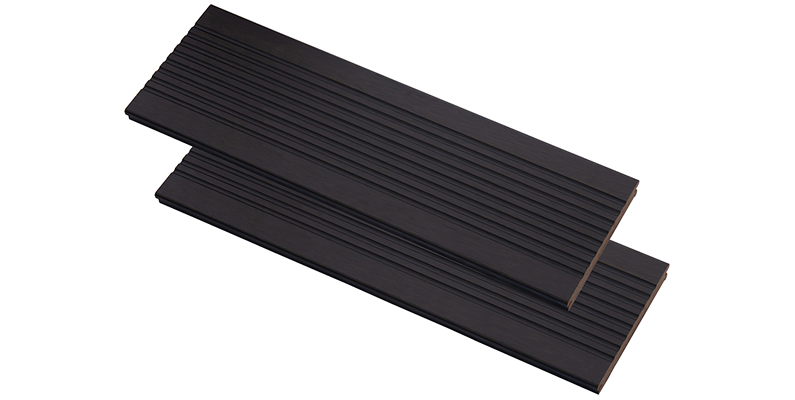 Big Wave Dark Carbonized Strand Woven Bamboo Decking