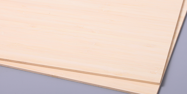 Single-Layer Vertical Natural 5mm Bamboo Panel