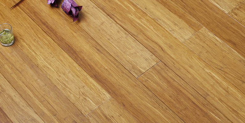 Carbonized Solid Strand Woven Bamboo Flooring